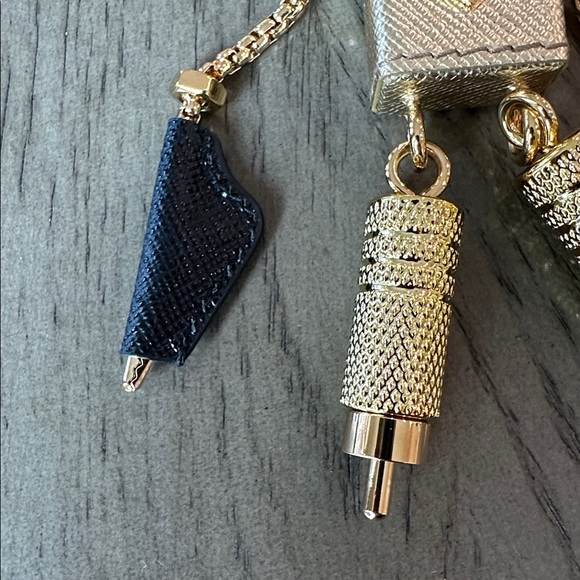 Prada Robot Saffiano Leather Keychain Charm - Picture 4 of 7